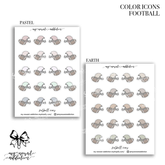 COLOR ICONS | FOOTBALL