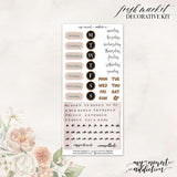 Fresh Market Decorative Kit