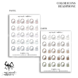 COLOR ICONS | HEADPHONE