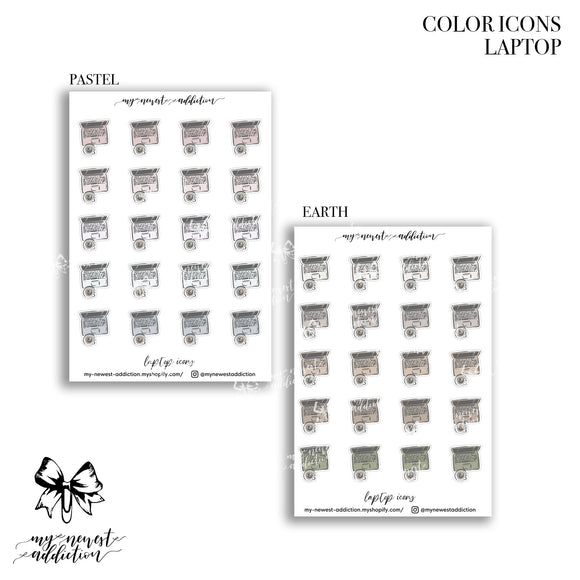 COLOR ICONS | LAPTOP
