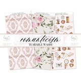 Romanticism Tearable Washi