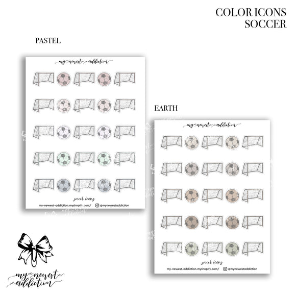 COLOR ICONS | SOCCER