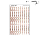 Straight Ruffle | Edges