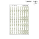 Straight Ruffle | Edges