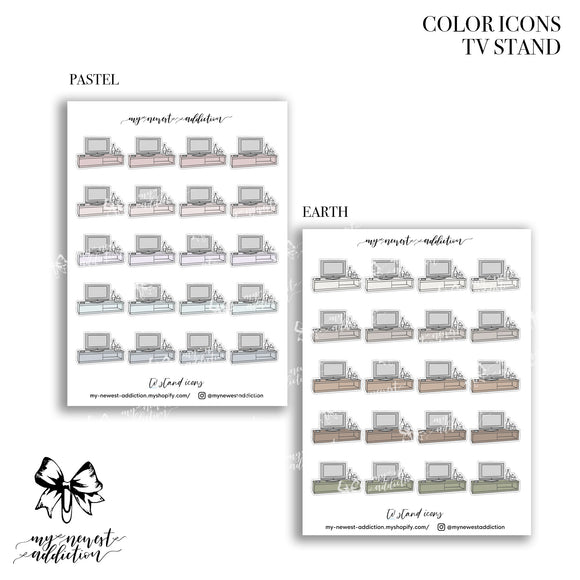 COLOR ICONS | TV STAND