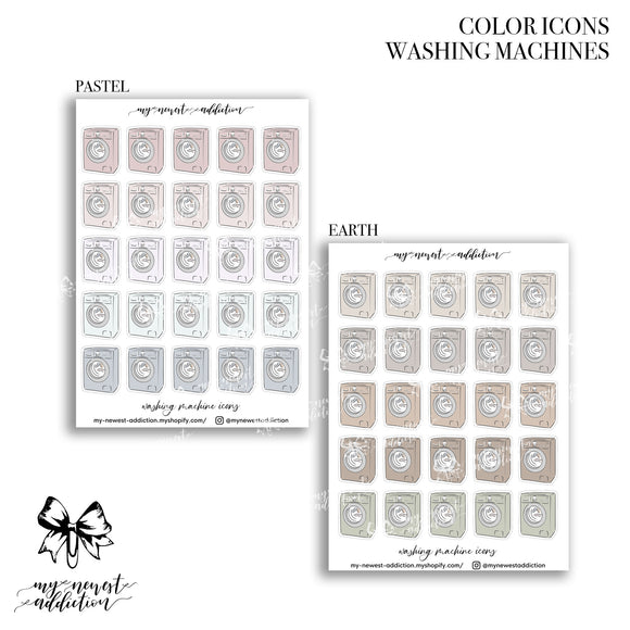 COLOR ICONS | WASHING MACHINE
