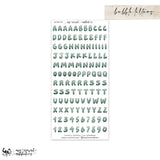 Bubble Letters and Numbers