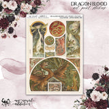 Dragon Blood Art Print Stickers