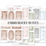 Embroidery Boxes | Large