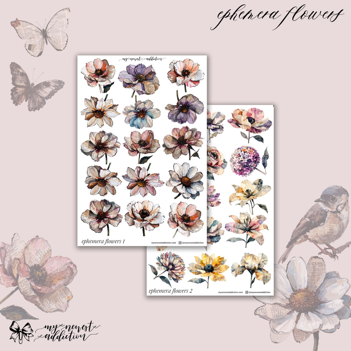 Ephemera Flowers – My Newest Addiction