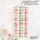 Fresh Market Tearable Washi