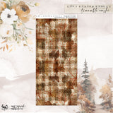 Leaf Strewn Stroll Tearable Washi