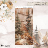 Leaf Strewn Stroll Tearable Washi