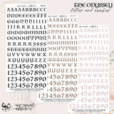 The Odyssey Letters and Numbers