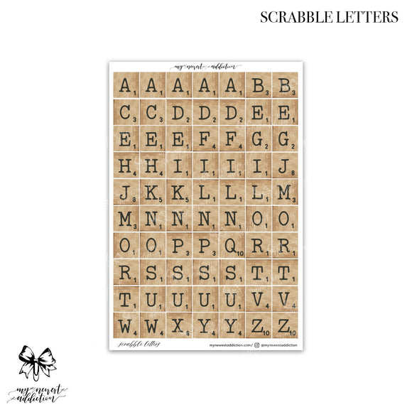 Scrabble Letters