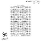 Stamped Letters | Upper Case