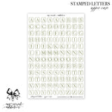 Stamped Letters | Upper Case