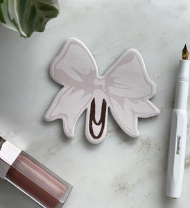 MNA Bow Clip Exclusive Sticky Notes