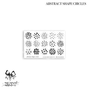 ABSTRACT SHAPE CIRCLES