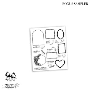 BONUS SAMPLER