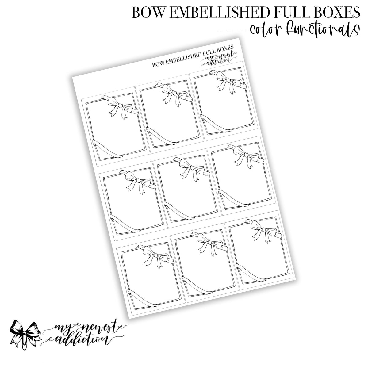 Bow Embellished Full Boxes – My Newest Addiction