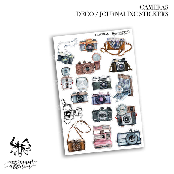Cameras | Journaling Stickers