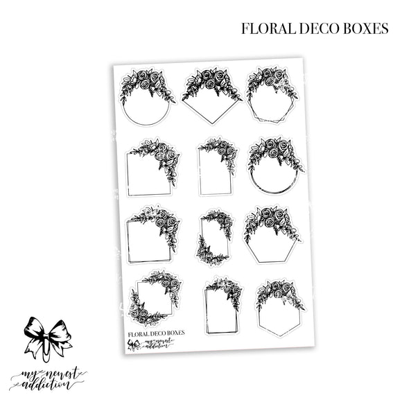Floral Deco Boxes
