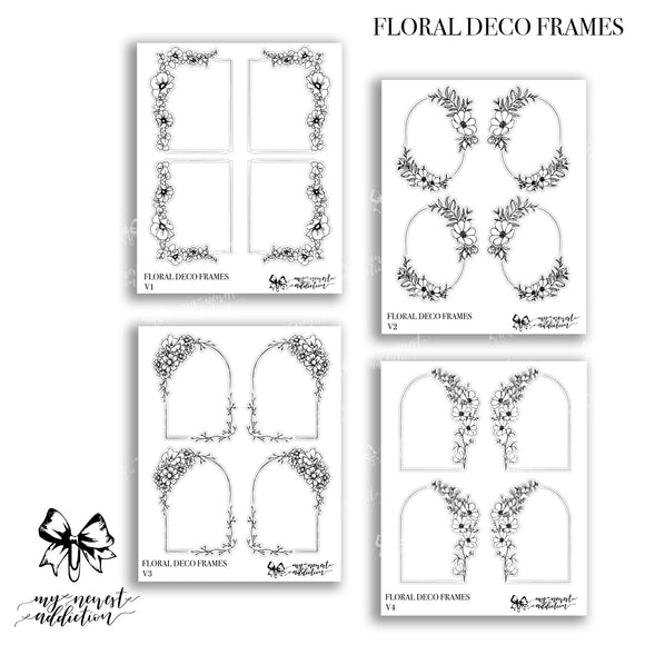 FLORAL DECO FRAMES