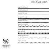 Foil Washi Strips
