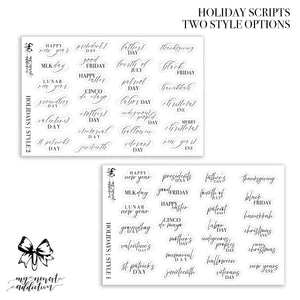 Holiday Scripts