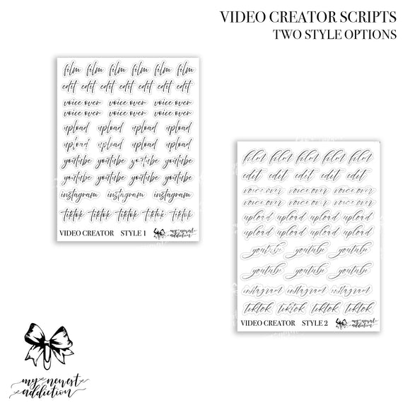 Video Creator Scripts
