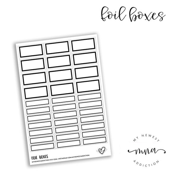 Foil Boxes
