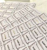 Sleep In Pillows - Foiled
