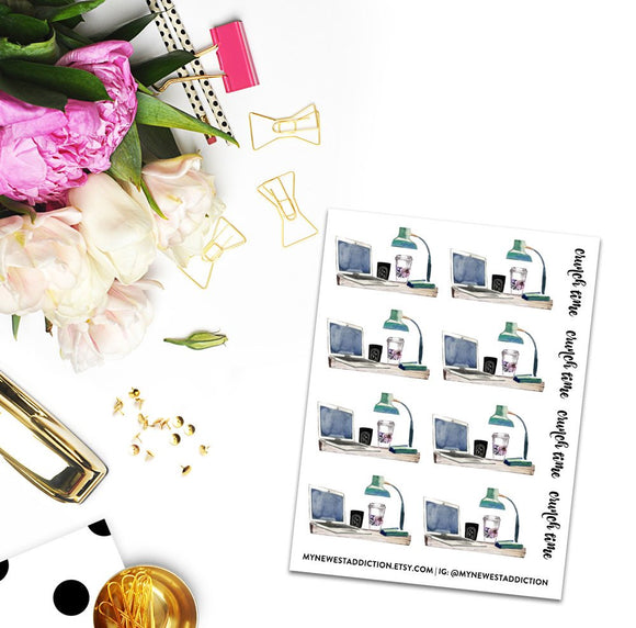 Crunch Time Planner Stickers