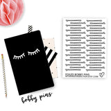 Foiled Bobby Pins