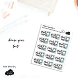 Print Inserts - lettering by Annie Plans