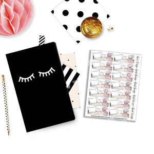 Book Binge Planner Stickers