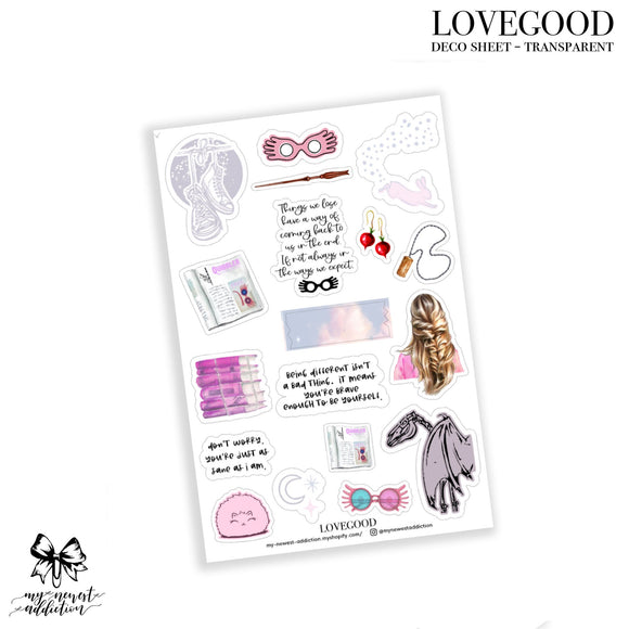 Lovegood Deco Stickers