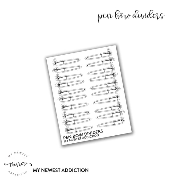 Pen Bow Dividers