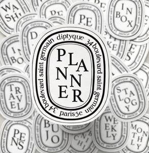 Fancy Label Die Cut Stickers | $2 Tuesday
