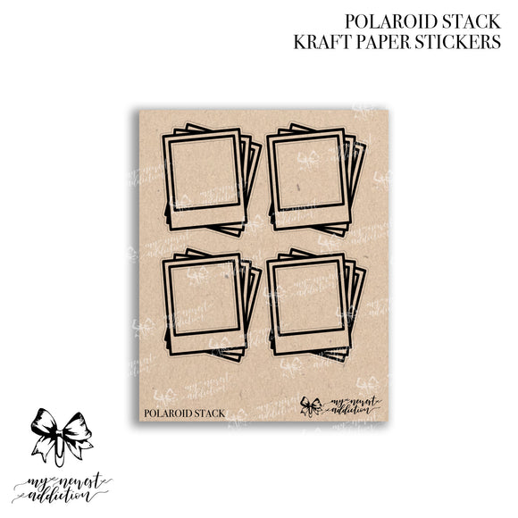 POLAROID STACK | KRAFT PAPER