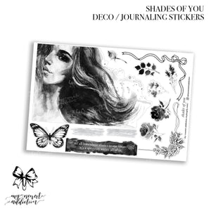 Shades of You | Journaling Stickers